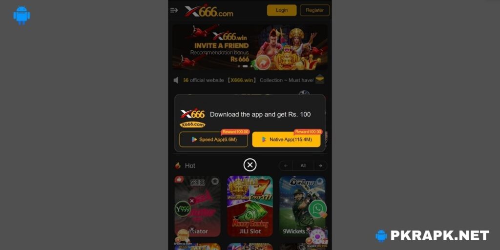X666 Game APK