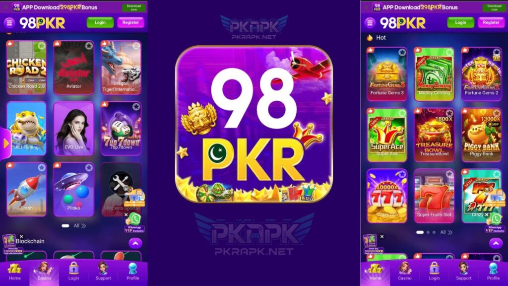 98PKR Game APK