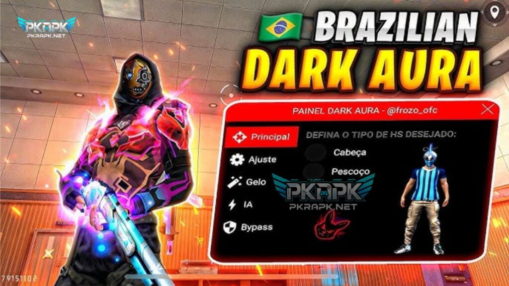 Dark Aura Panel Free Fire APK