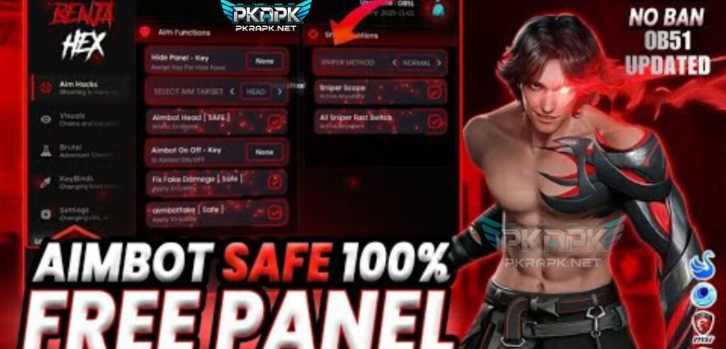 Features of BENJA HEX PANEL APK