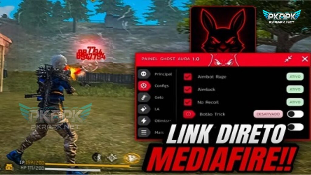 Ghost Aura APK Free Fire 