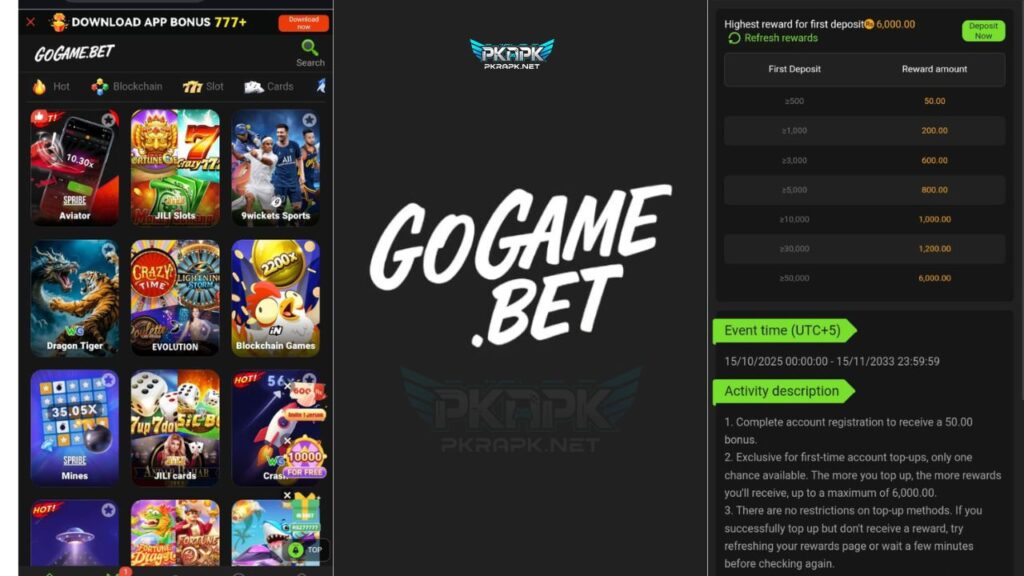 GoGAME.BET Game APK