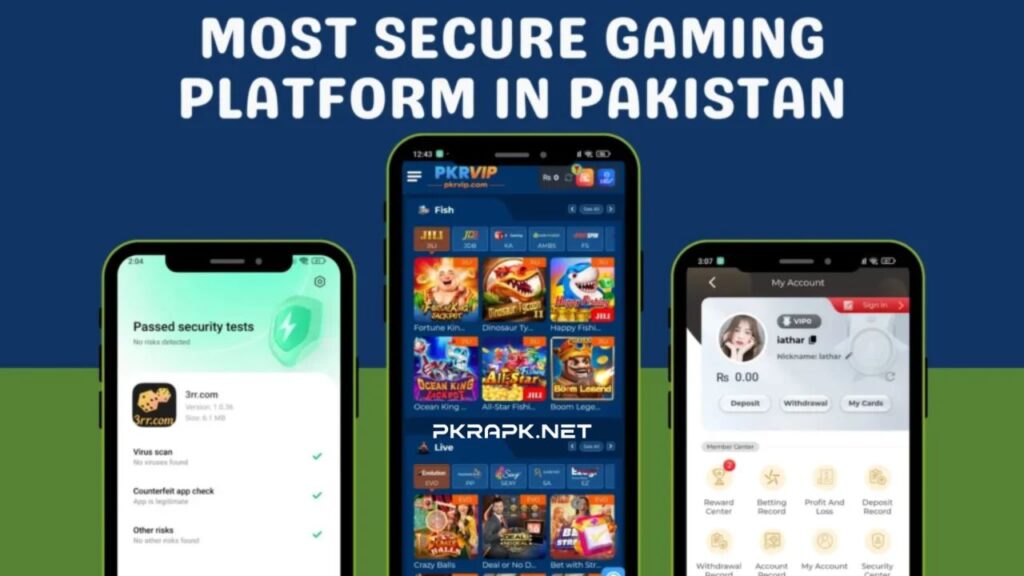 PKRVIP Game APK Download (Earning App) Free in Pakistan 2025