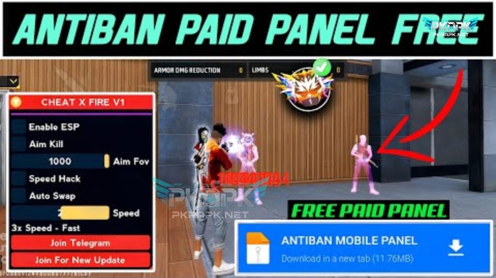 Main Features of Cheat X Fire V1.0