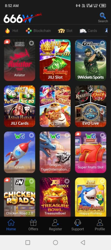 Main Features of 666W Game